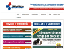 Tablet Screenshot of estrategia.com.co