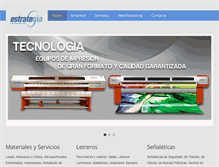 Tablet Screenshot of estrategia.com.bo